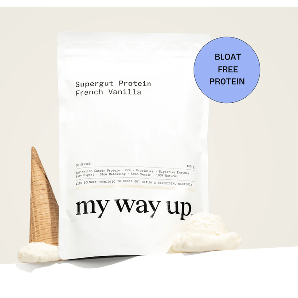 My Way Up My Way Up Supergut Protein - French Vanilla 400g supplements
