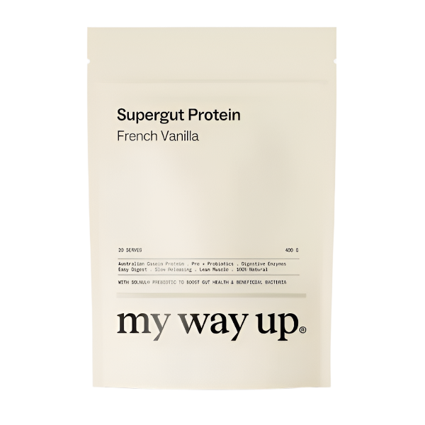 My Way Up My Way Up Supergut Protein - French Vanilla 400g supplements