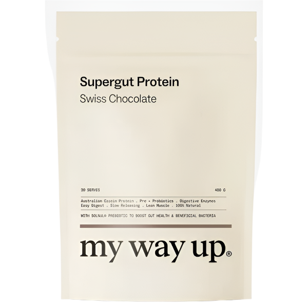 My Way Up My Way Up Supergut Protein - Swiss Chocolate 400g supplements