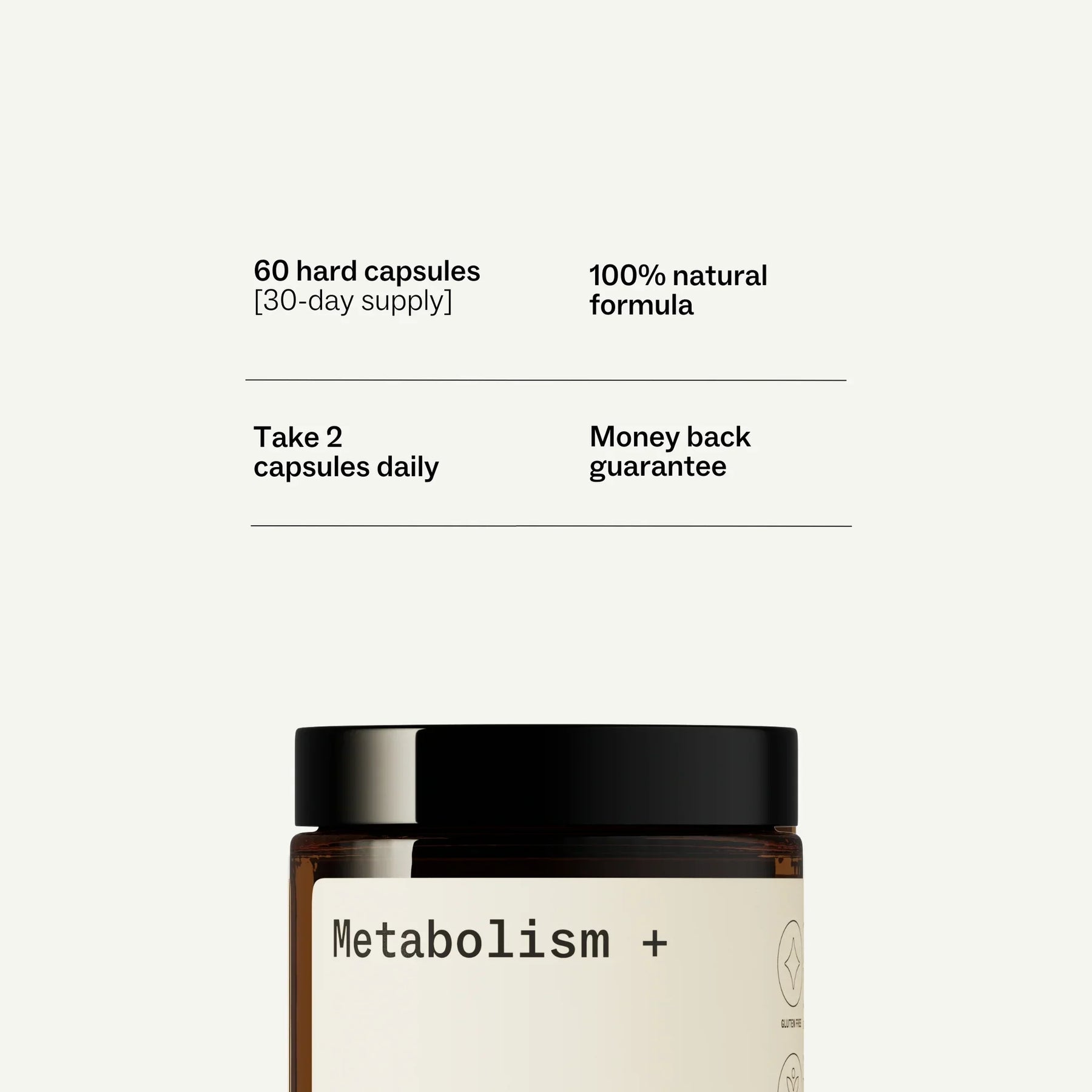 My Way Up My Way Up Metabolism + 60 Hard Capsules Wellness