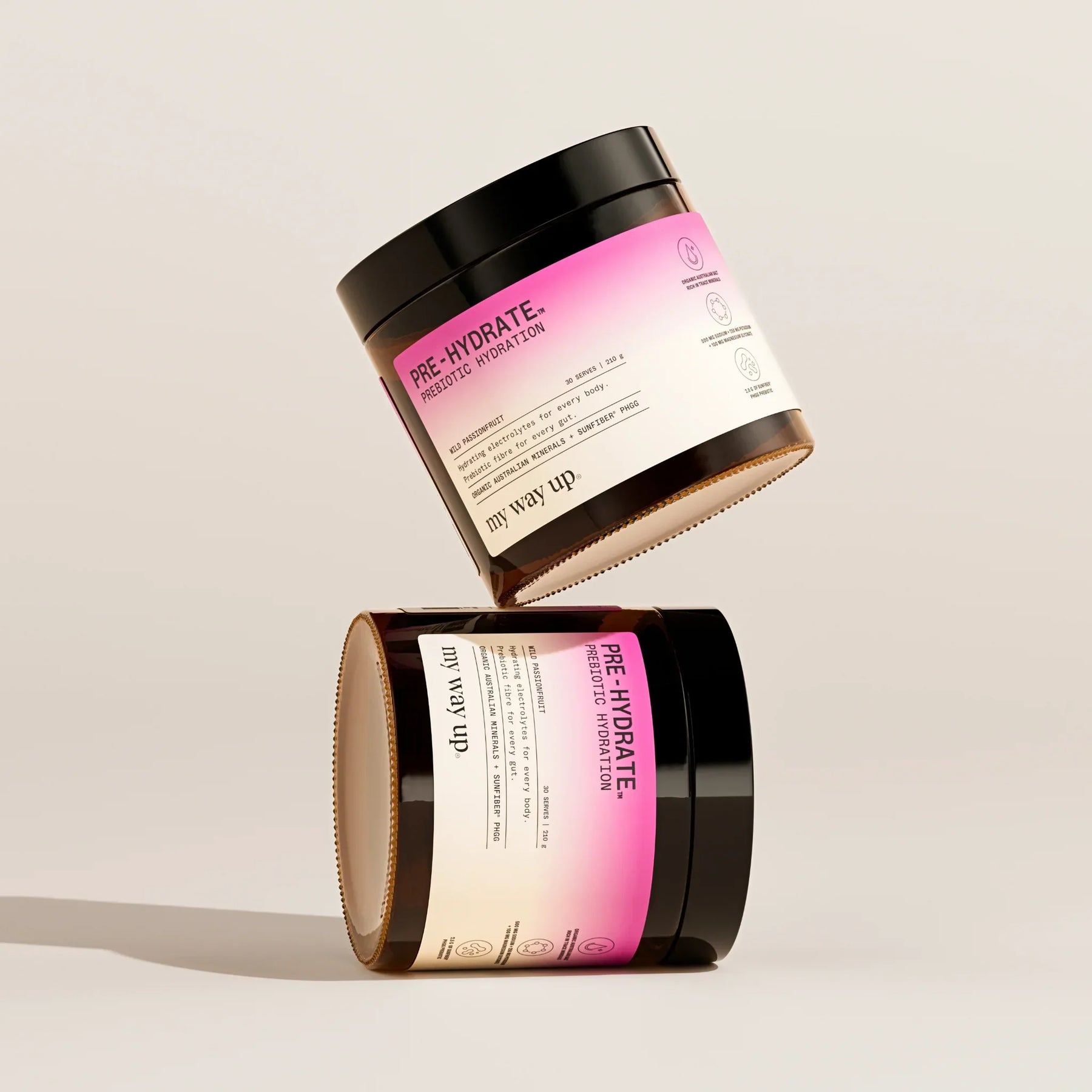 My Way Up My Way Up Pre-Hydrate: Wild Passionfruit 210g Wellness