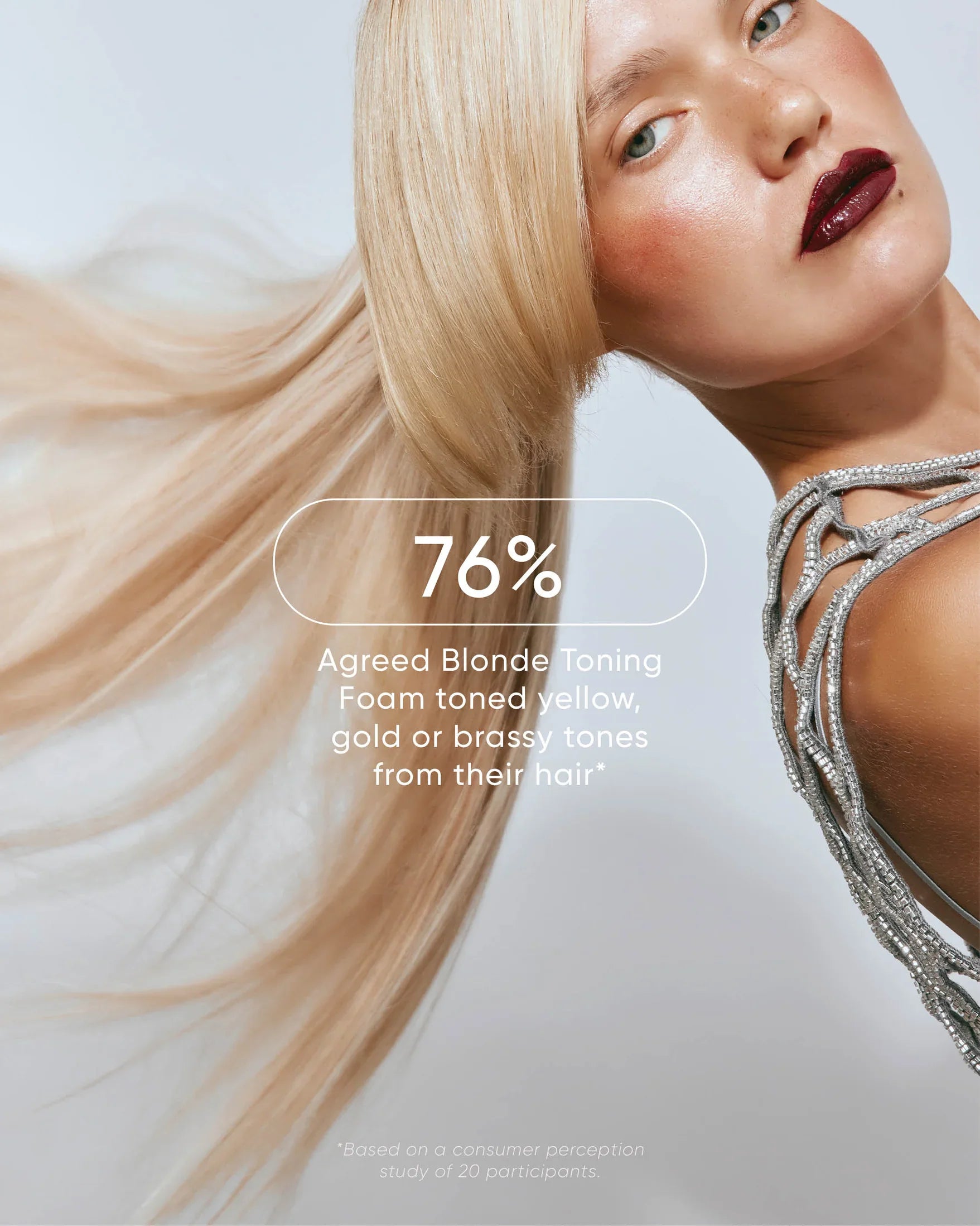 Nak NAK Blonde Plus 10V Toning Foam 100g Hair Care