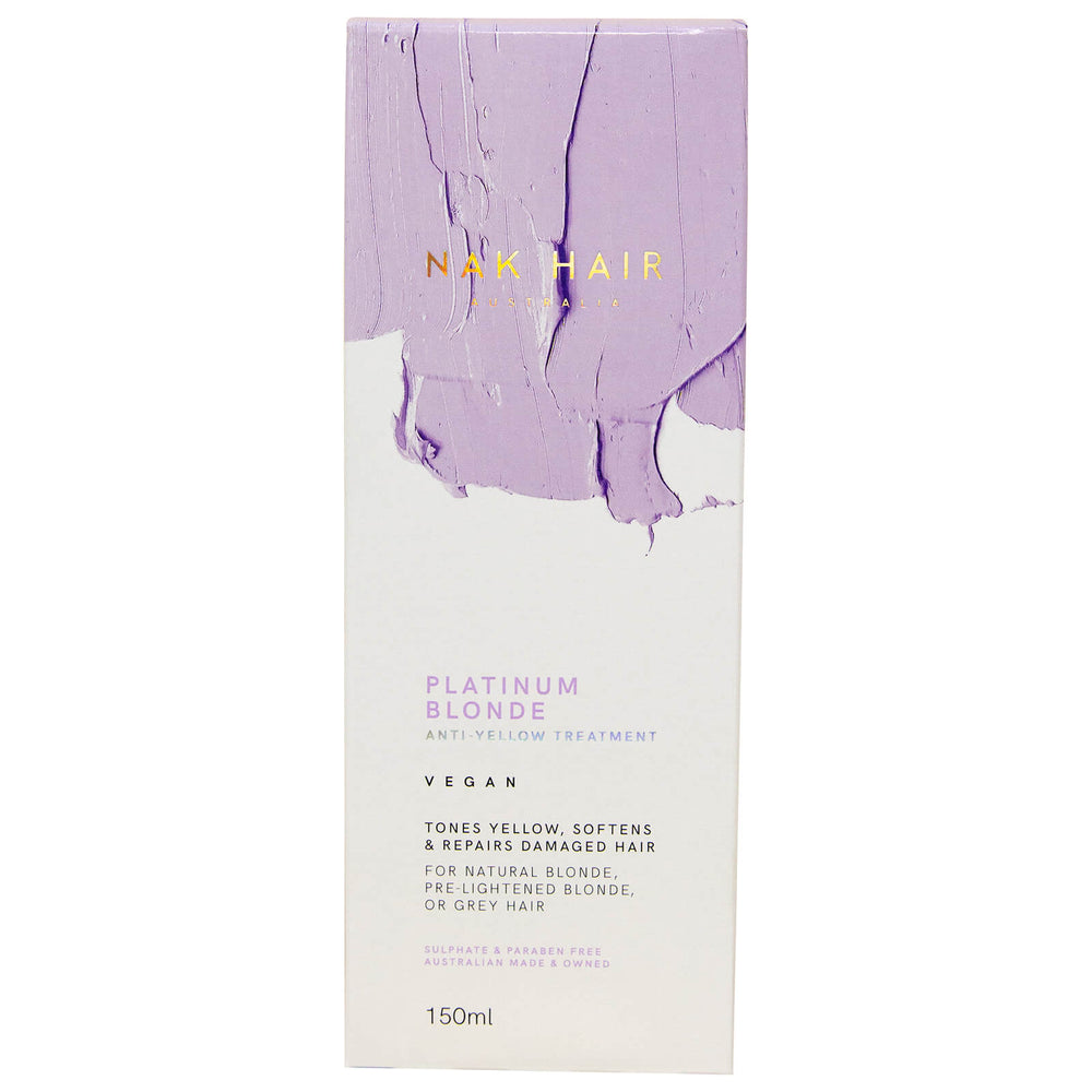 Nak NAK Platinum Blonde Anti-Yellow Treatment 150ml Hair Care