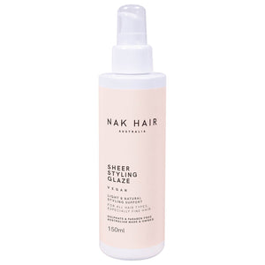 Nak NAK Sheer Styling Glaze 150ml Hair Care