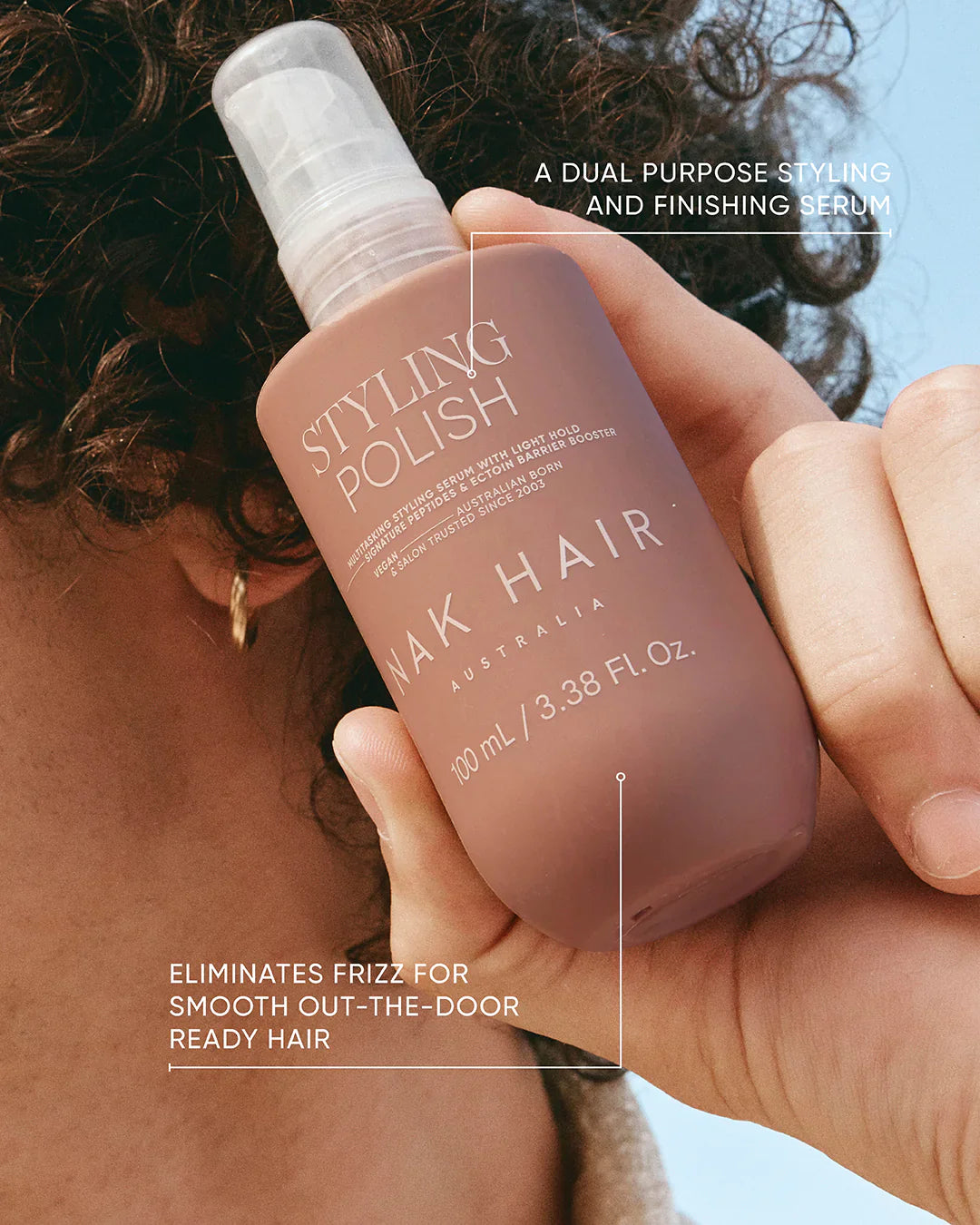 Nak NAK Signature Styling Polish 100ml Hair Styling Products