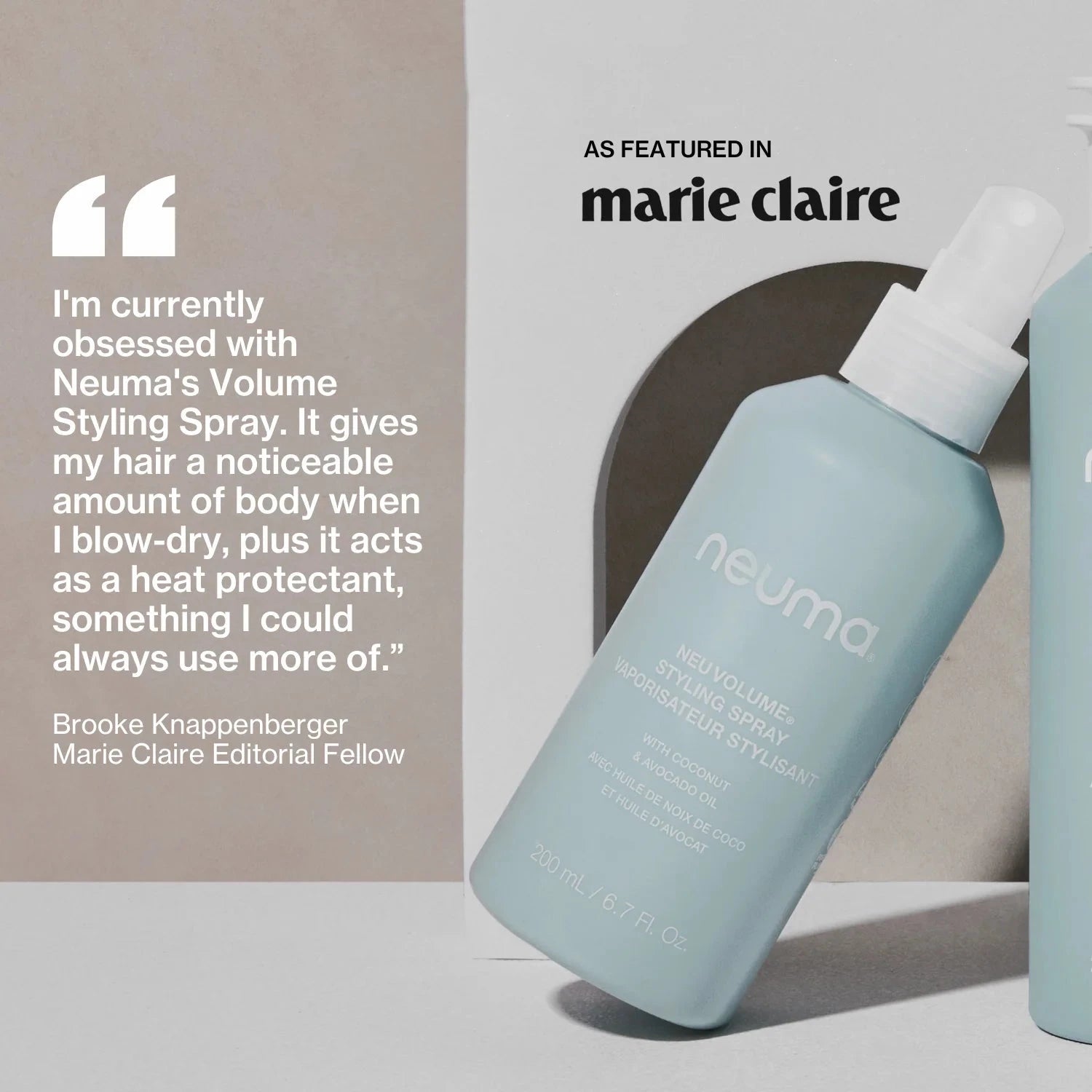 Neuma Neuma Neu Volume Styling Spray 200ml Hair Styling Products