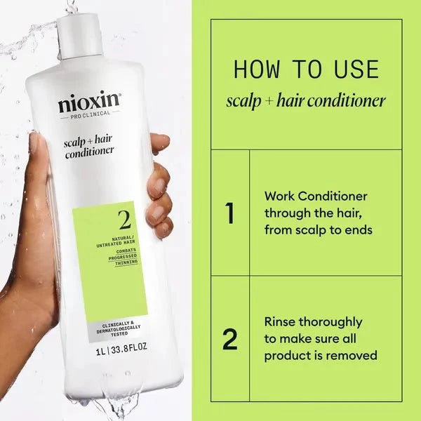 Nioxin Nioxin Scalp + Hair Thickening System 2 Conditioner 1L Conditioner