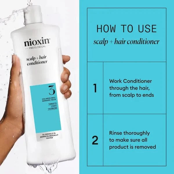 Nioxin Nioxin Scalp + Hair Thickening System 3 Conditioner 1L Conditioner
