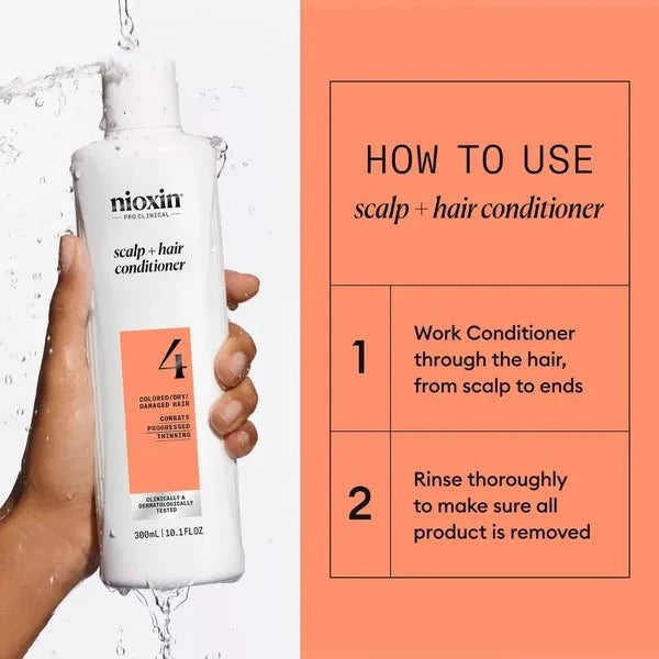 Nioxin Nioxin Scalp + Hair Thickening System 4 Conditioner 300ml Conditioner