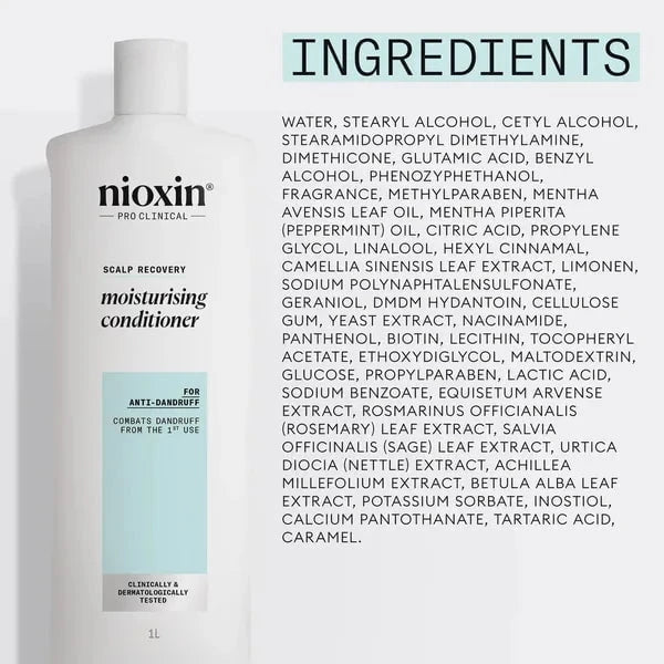 Nioxin Nioxin Scalp Recovery System Moisturizing Conditioner 1L Conditioner