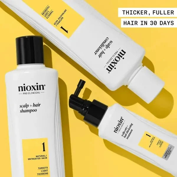 Nioxin Nioxin Scalp + Hair Thickening System 1 Full Size Kit Hair Care [Health and Beauty]