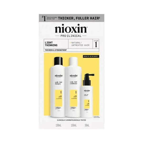 Nioxin Nioxin Scalp + Hair Thickening System 1 Trial Kit Hair Care [Health and Beauty]