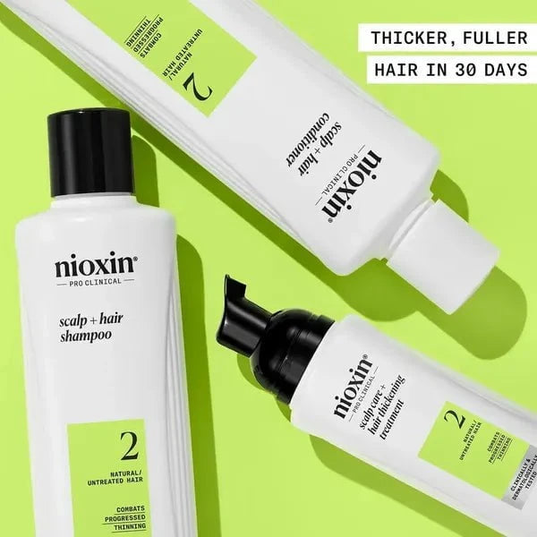 Nioxin Nioxin Scalp + Hair Thickening System 2 Full Size Kit Hair Care [Health and Beauty]