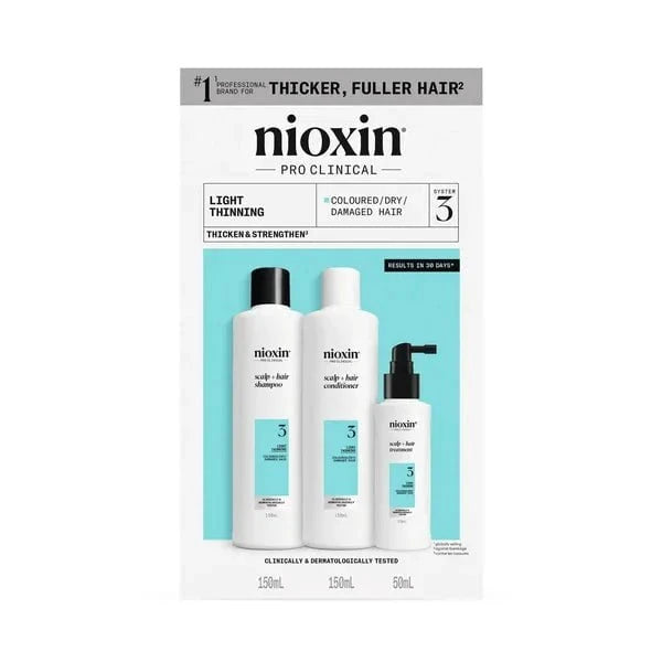 Nioxin Nioxin Scalp + Hair Thickening System 3 Trial Kit Hair Care [Health and Beauty]