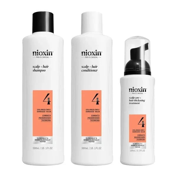 Nioxin Nioxin Scalp + Hair Thickening System 4 Full Size Kit Hair Care [Health and Beauty]