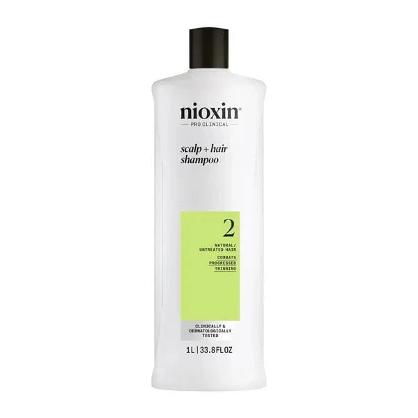 Nioxin Nioxin Scalp + Hair Thickening System 2 Shampoo + Conditioner 1L Duo Shampoo,Conditioner