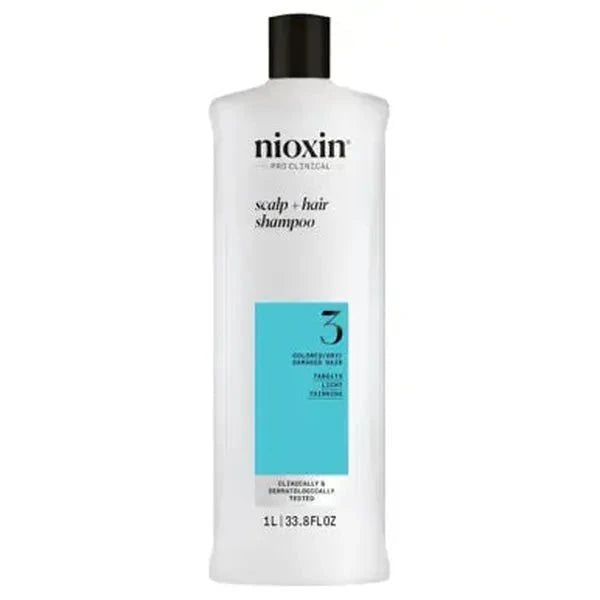 Nioxin Nioxin Scalp + Hair Thickening System 3 Shampoo + Conditioner 1L Duo Shampoo,Conditioner