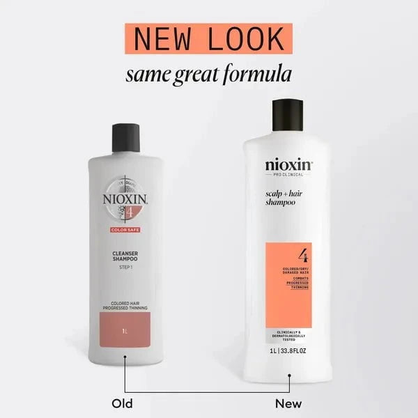 Nioxin Nioxin Scalp + Hair Thickening System 4 Shampoo 1L Shampoo