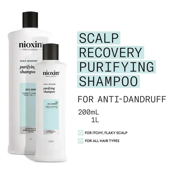 Nioxin Nioxin Scalp Recovery System Purifying Shampoo 1L Shampoo