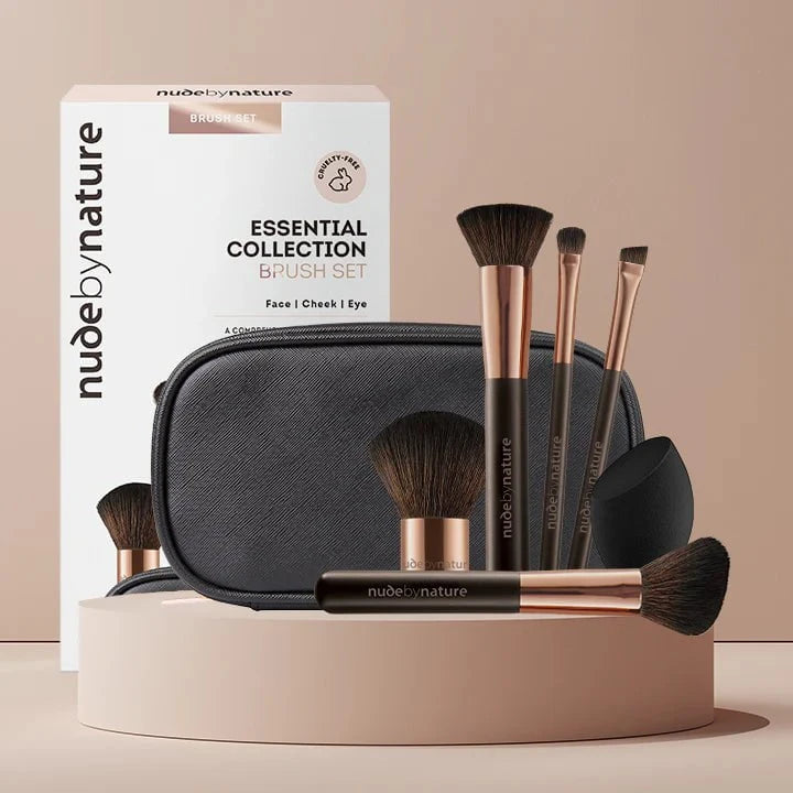 nude by nature Nude by Nature Essential Collection Brush Set Brush Sets