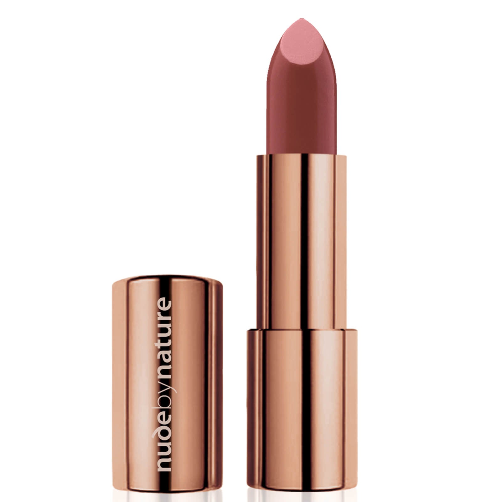 nude by nature 06 Dusky Nude nude by nature Moisture Shine Lipstick 4g (Various Shades) Cosmetics