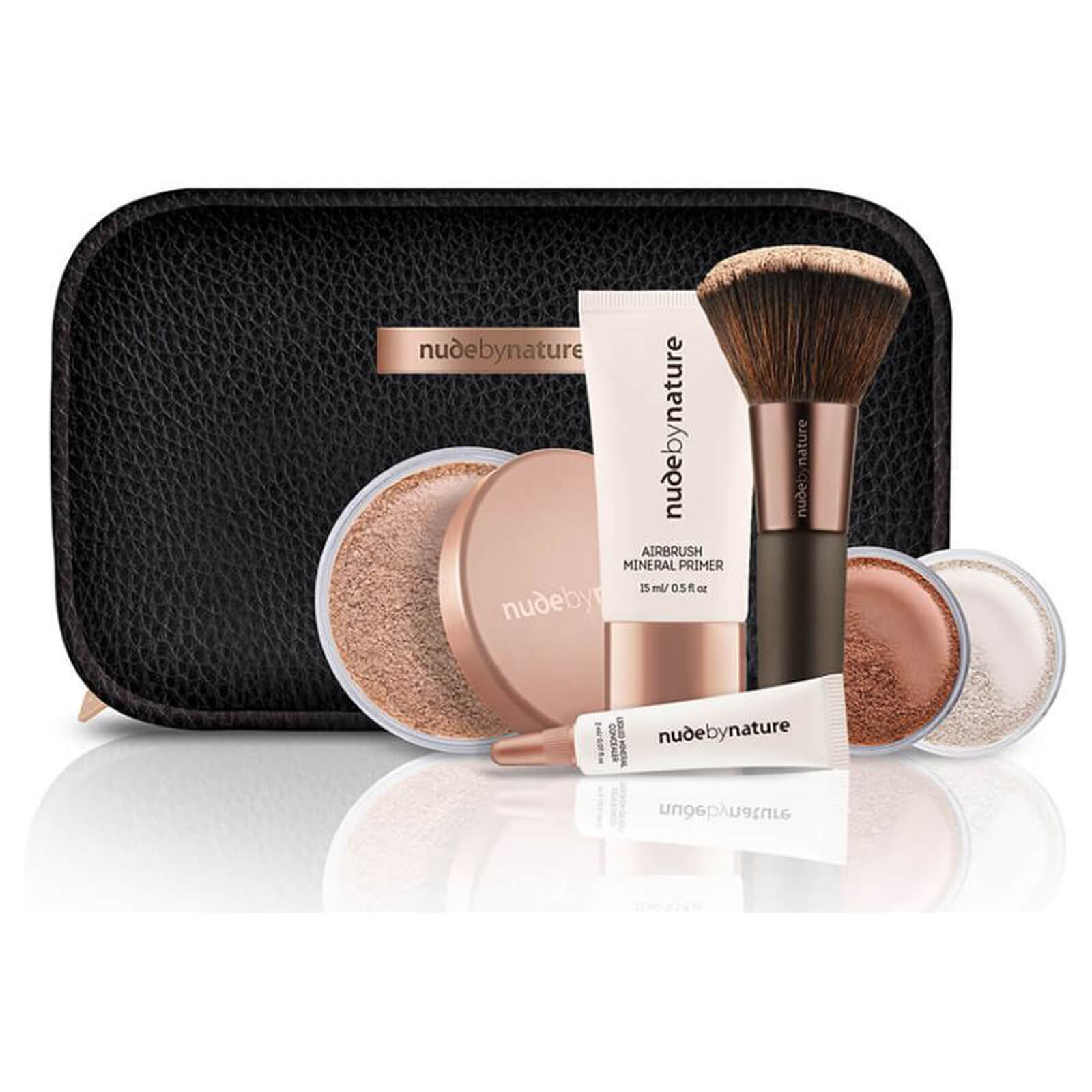 nude by nature Light/Medium nude by nature Complexion Essentials Starter Kit Cosmetics