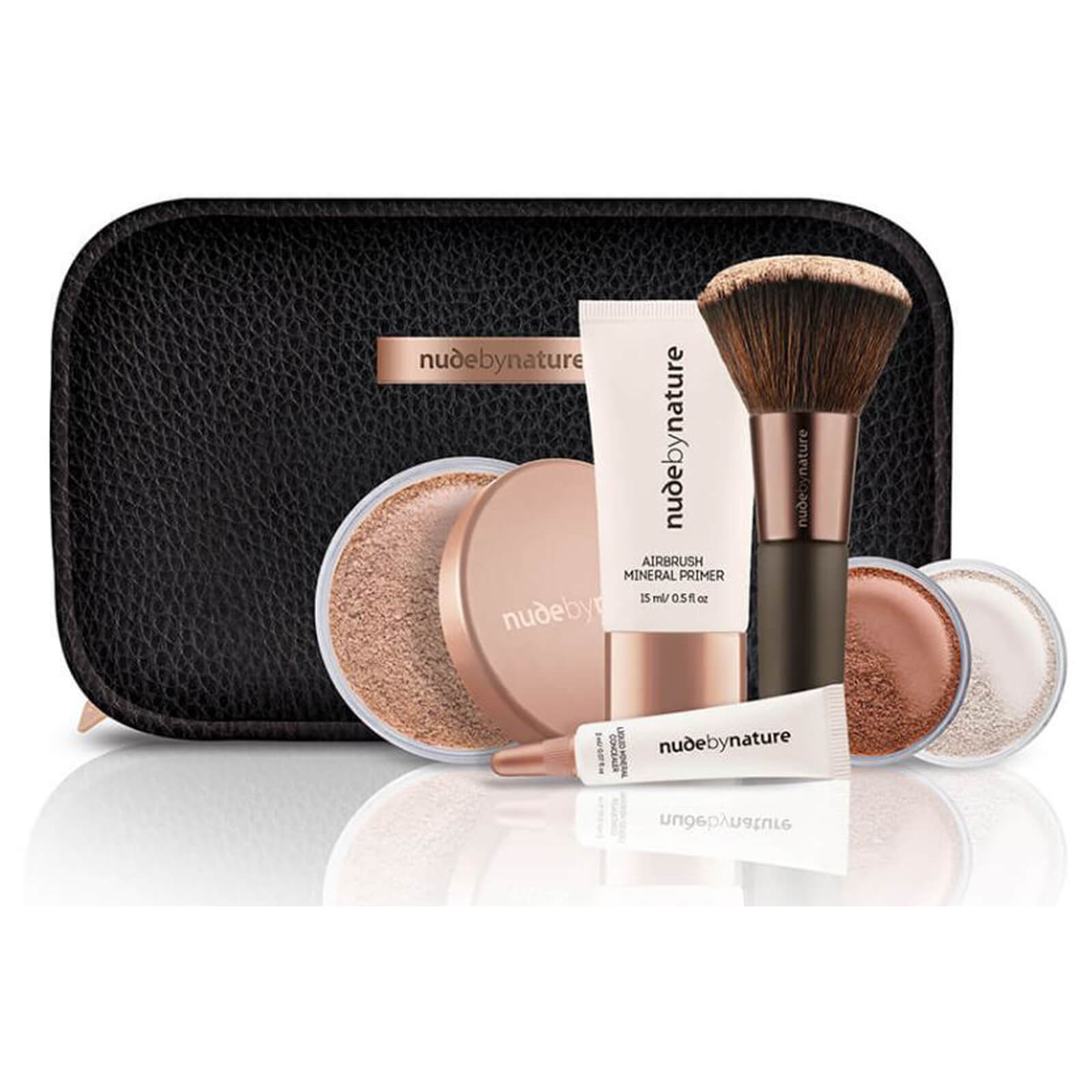 nude by nature Light nude by nature Complexion Essentials Starter Kit Cosmetics