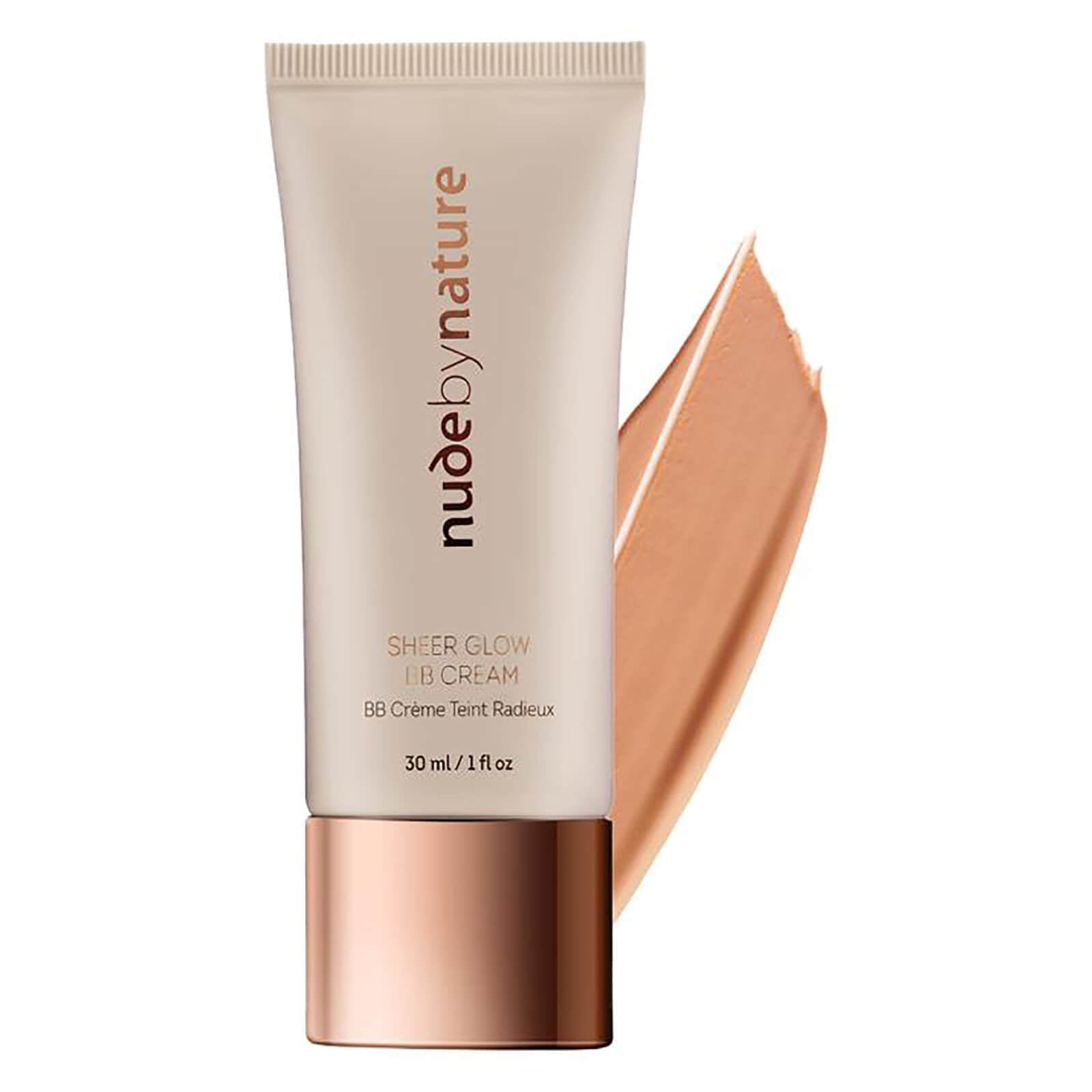 nude by nature nude by nature Sheer Glow BB Cream - 04 Natural Tan 30ml Cosmetics