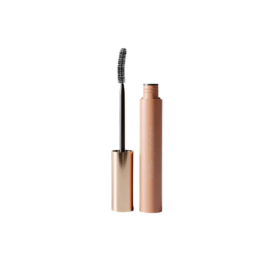nude by nature 01 Black Nude by Nature Lift and Curl Serum Mascara 11ml Mascaras