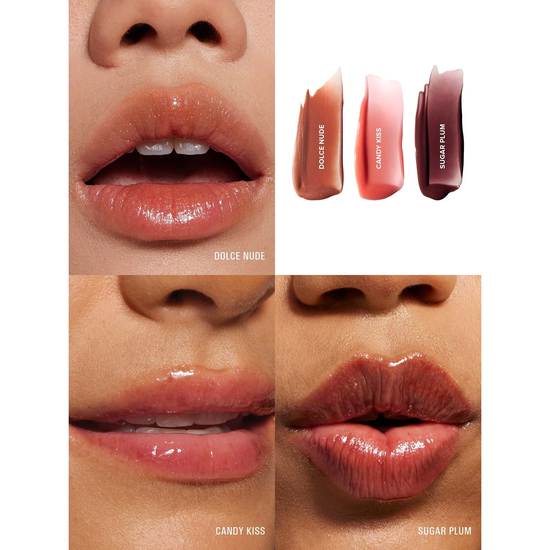 NUDESTIX NUDESTIX Hydrating Peptide Lip Butter 3pc Set Beauty Sets & Kits