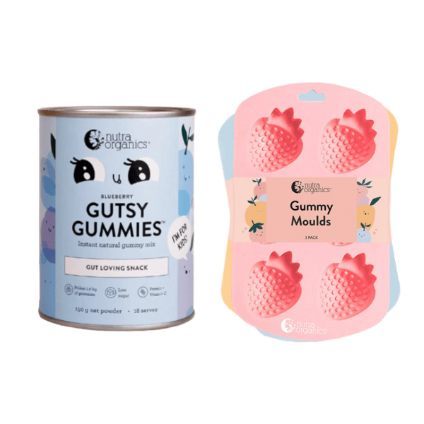 Nutra Naturals Blueberry / 150g Nutra Naturals Glorious Gummies & Mould Bundle Wellness