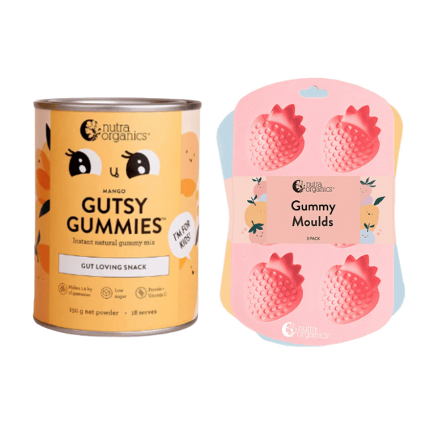 Nutra Naturals Mango / 150g Nutra Naturals Glorious Gummies & Mould Bundle Wellness