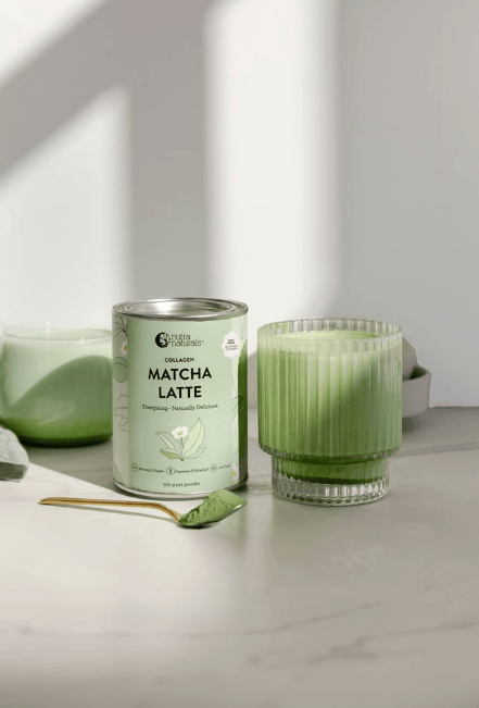 Nutra Naturals Nutra Naturals Collagen Strawberry Matcha Latte 100g Wellness