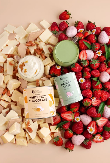 Nutra Naturals Nutra Naturals Collagen White Hot Choc - Salted Caramel 200g Wellness