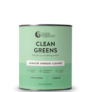 Nutra Organics Nutra Organics Clean Greens 200g Body Care