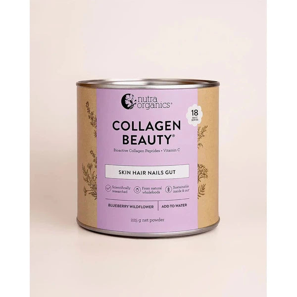 Nutra Organics Blueberry Wildflower / 225g Nutra Organics Collagen Beauty Collagen Powder