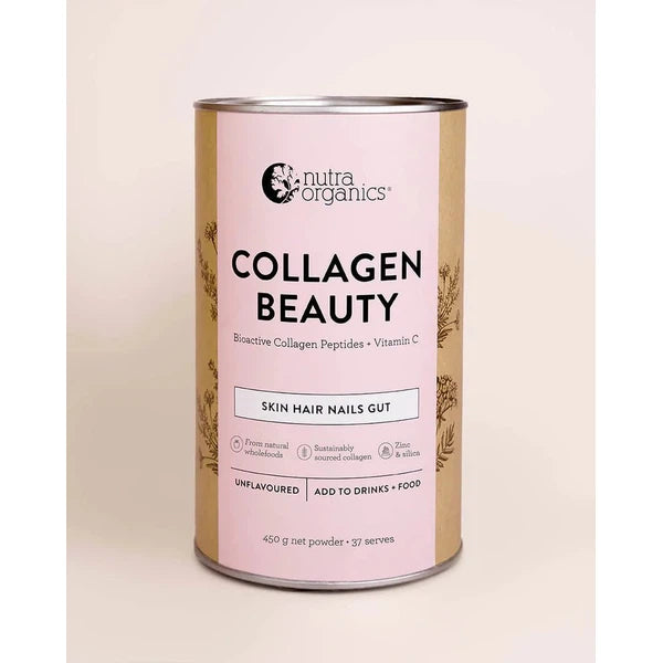 Nutra Organics Unflavoured / 450g Nutra Organics Collagen Beauty Collagen Powder