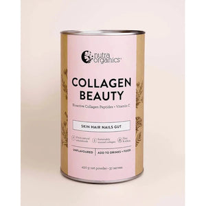 Nutra Organics Unflavoured / 450g Nutra Organics Collagen Beauty Collagen Powder