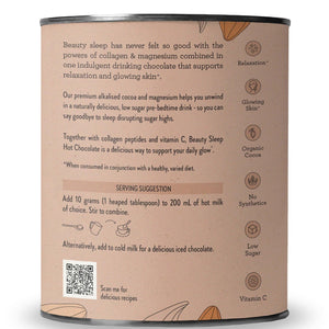 Nutra Organics Nutra Organics Collagen Hot Chocolate Powder 200g Wellness