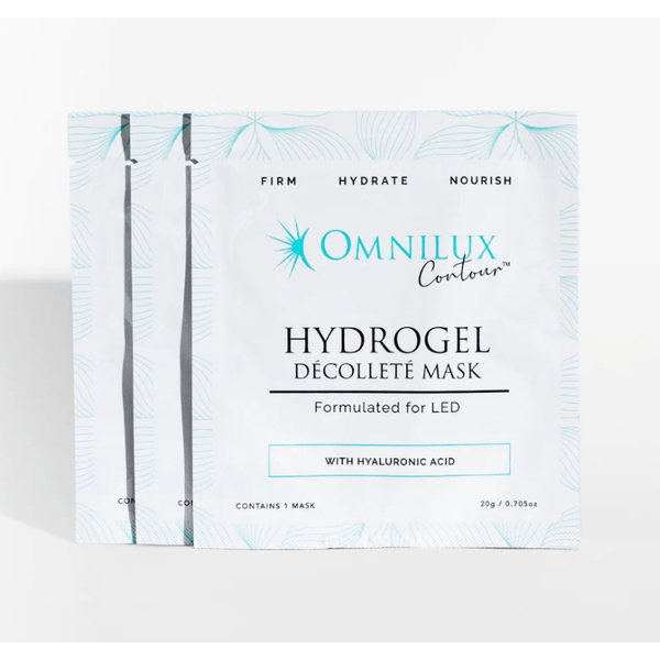 Omnilux Omnilux Hydrogel Décolleté Mask (3 pack) Facial Masks