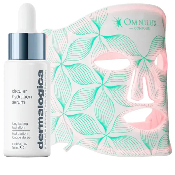 Omnilux Omnilux Contour Face + Dermalogica Circular Hydration Serum 30ml Skin Care