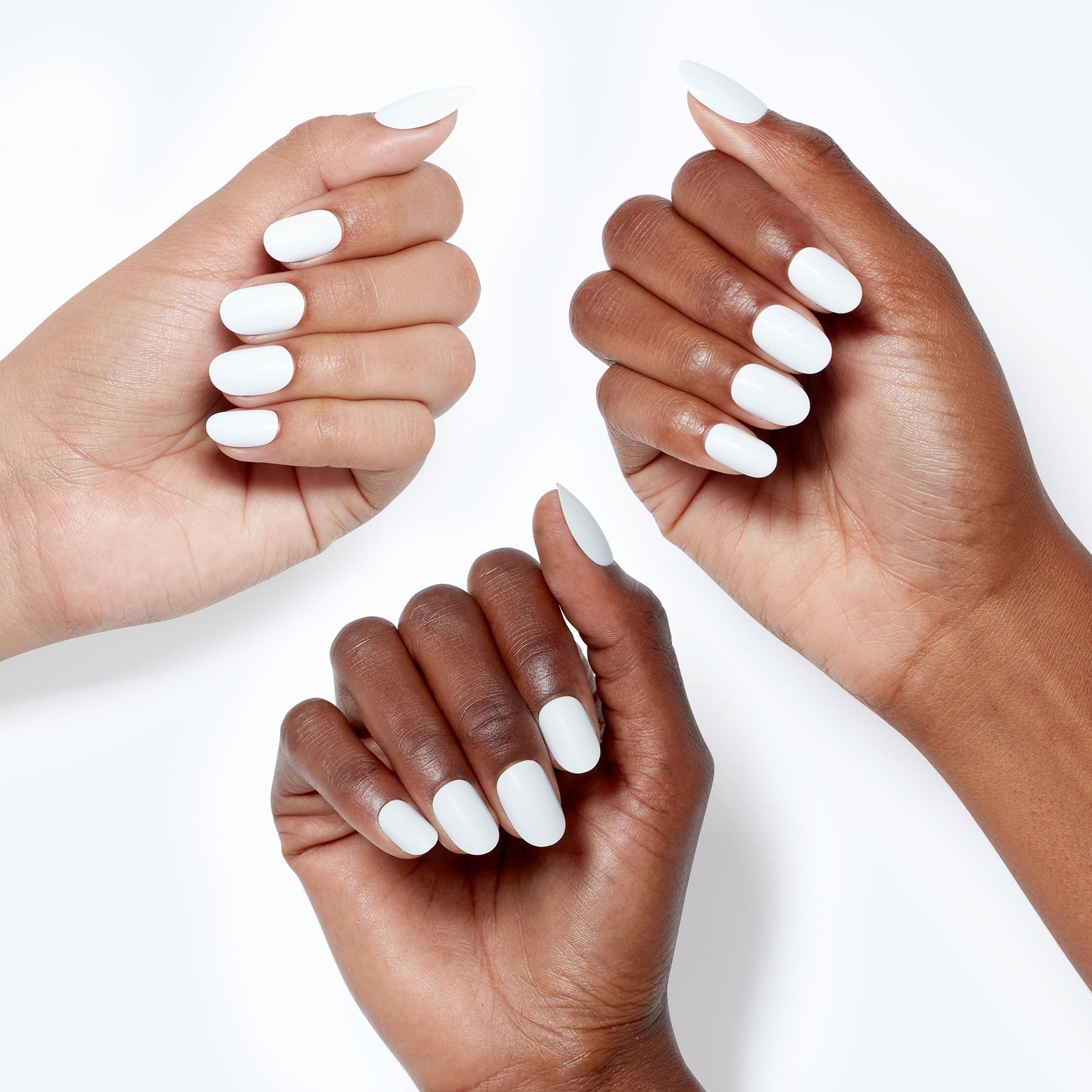 OPI OPI xPRESS/ON - Alpine Snow Press On Nails Gel-Like Salon Manicure Nail Care