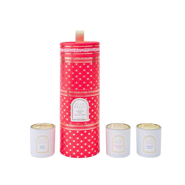Palm Beach Collection Palm Beach Collection Candle Trio Collection 50g Gift Sets [Health and Beauty]