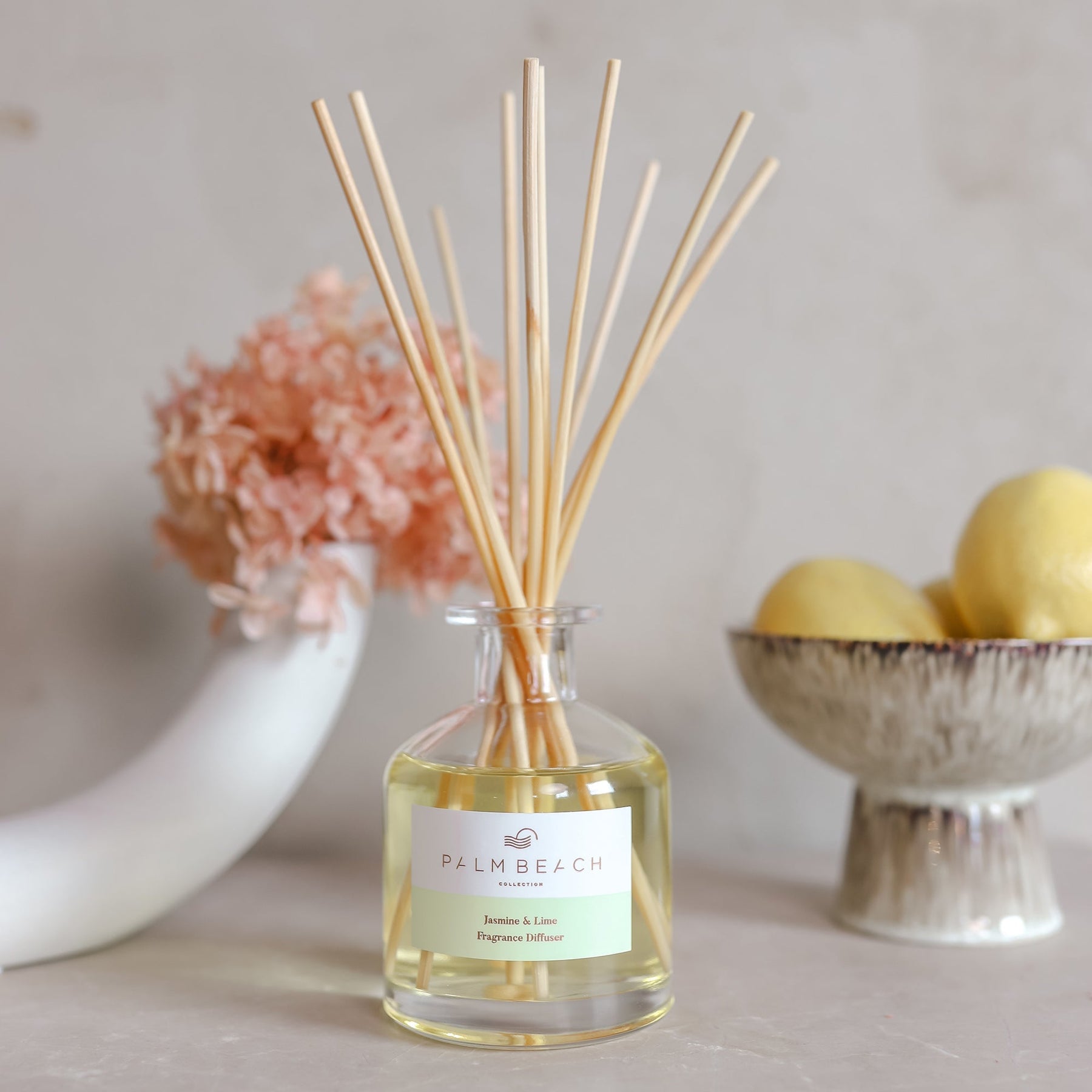 Palm Beach Palm Beach Collection Jasmine and Lime Fragrance Diffuser 250ml Fragrance