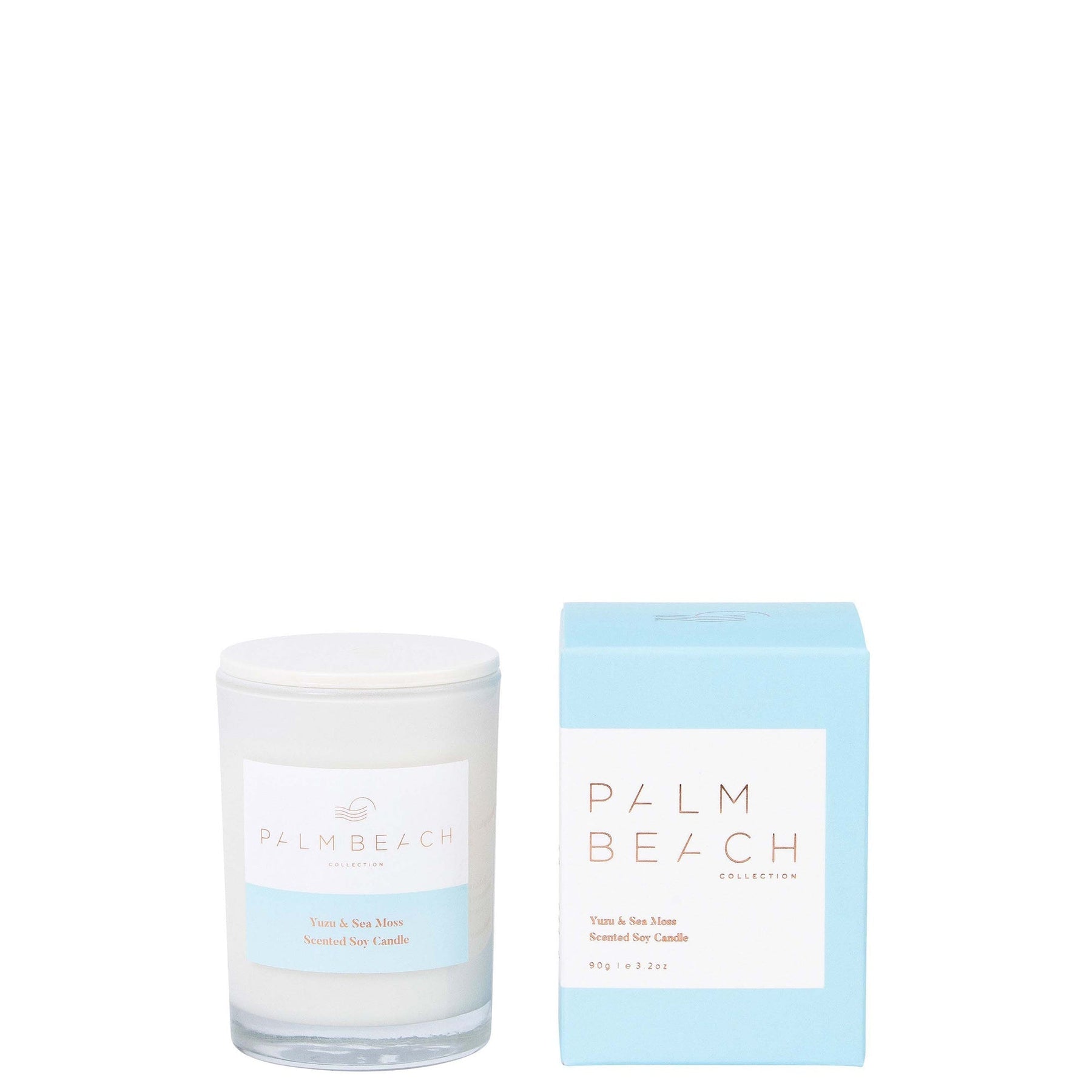 Palm Beach Palm Beach Collection Yuzu & Sea Moss Mini Candle 90g Fragrance