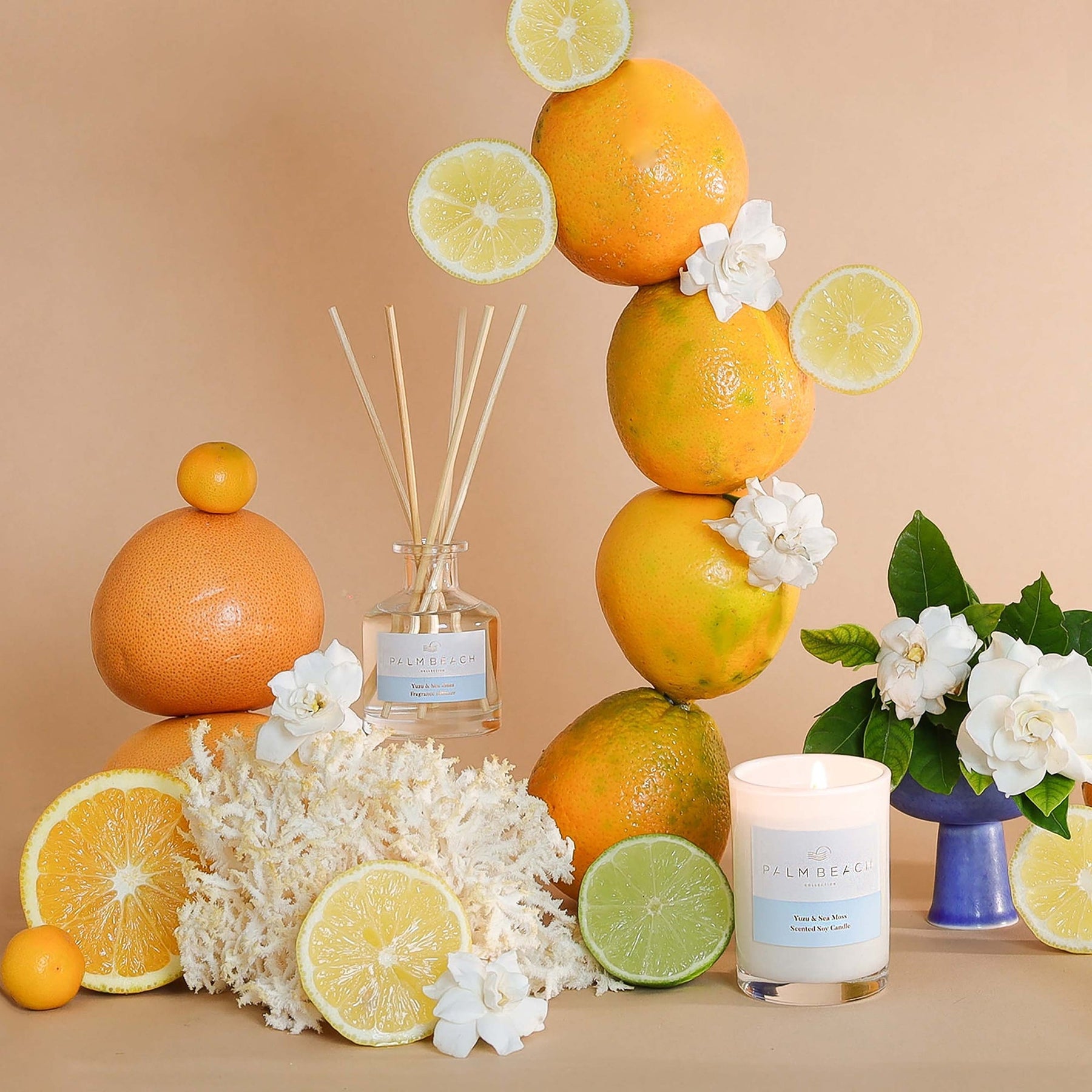 Palm Beach Palm Beach Collection Yuzu & Sea Moss Mini Diffuser 50ml Fragrance