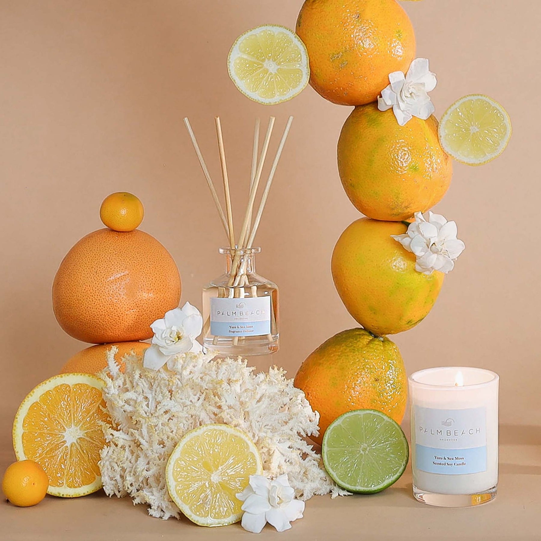 Palm Beach Palm Beach Collection Yuzu & Sea Moss Mini Diffuser 50ml Fragrance