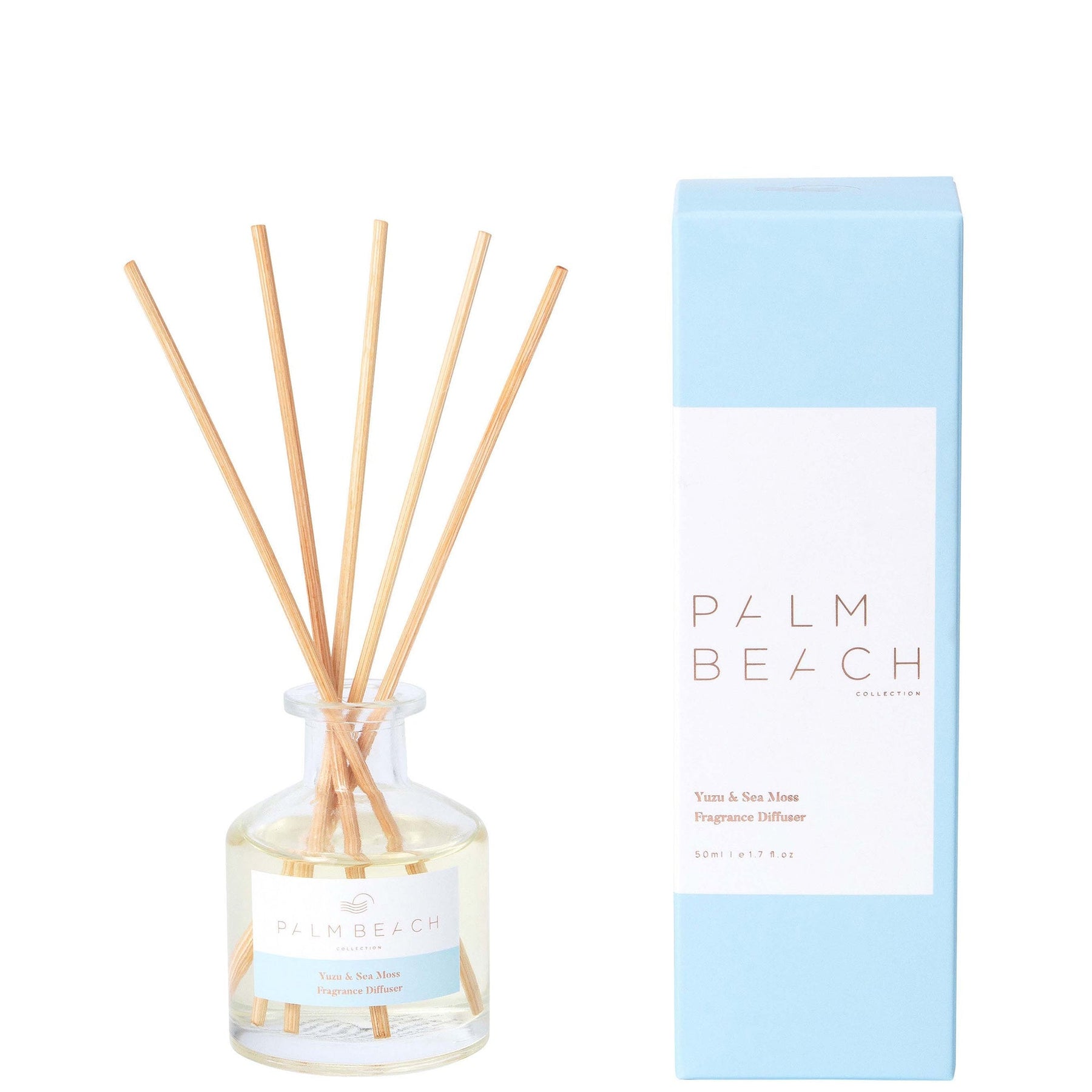 Palm Beach Palm Beach Collection Yuzu & Sea Moss Mini Diffuser 50ml Fragrance