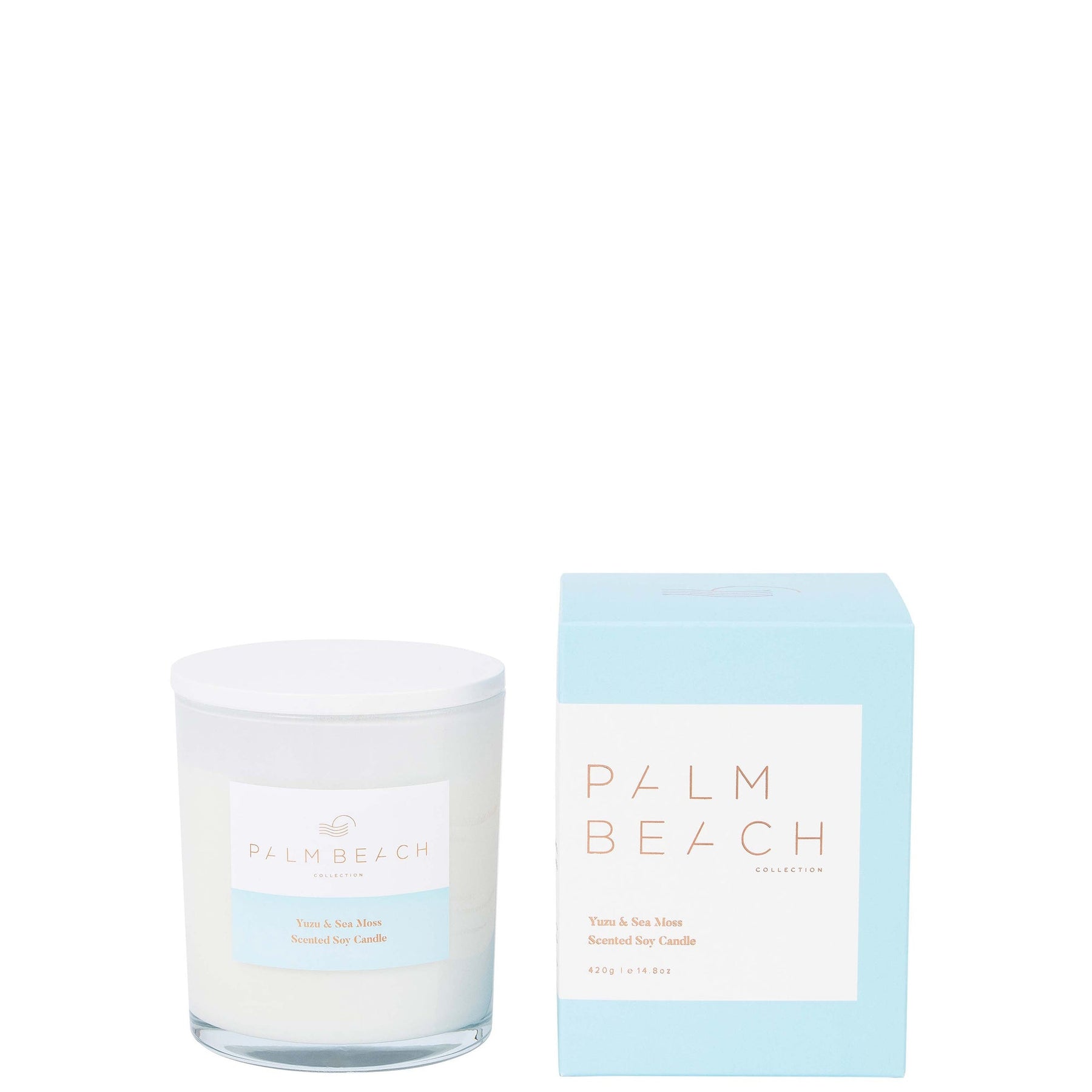 Palm Beach Palm Beach Collection Yuzu & Sea Moss Standard Candle 420g Fragrance