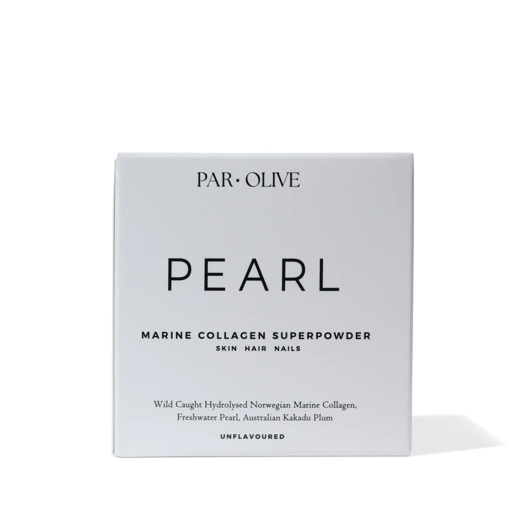 Par Olive Par Olive PEARL Marine Collagen Superpowder Travel Set - Unflavoured 14x5g Collagen Powder